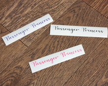 Load image into Gallery viewer, Passenger Princess Decal