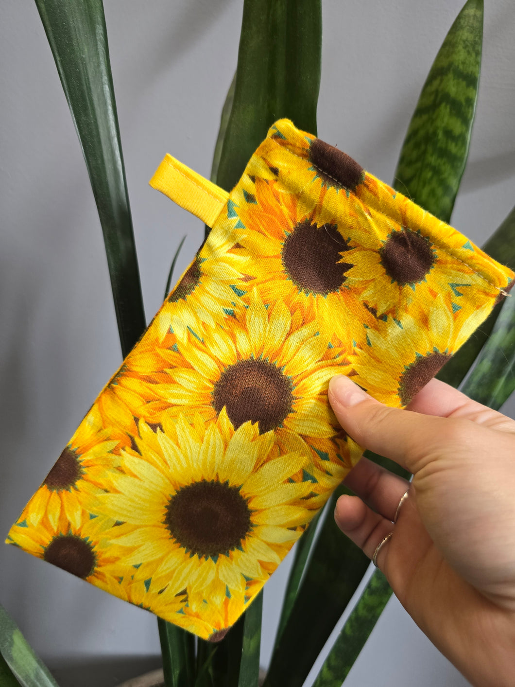 Sunflower Glasses pouch