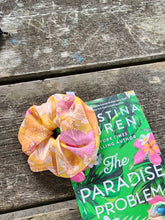 Load image into Gallery viewer, Orange &amp; Pink Paradise Scrunchie
