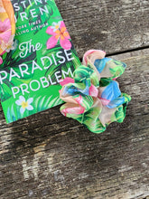 Load image into Gallery viewer, Orange &amp; Pink Paradise Scrunchie
