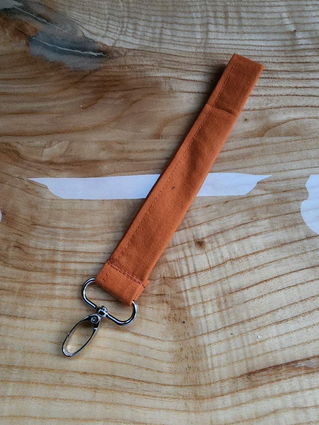 Orange key fob