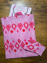 Load image into Gallery viewer, Pink Geometric book sleeve
