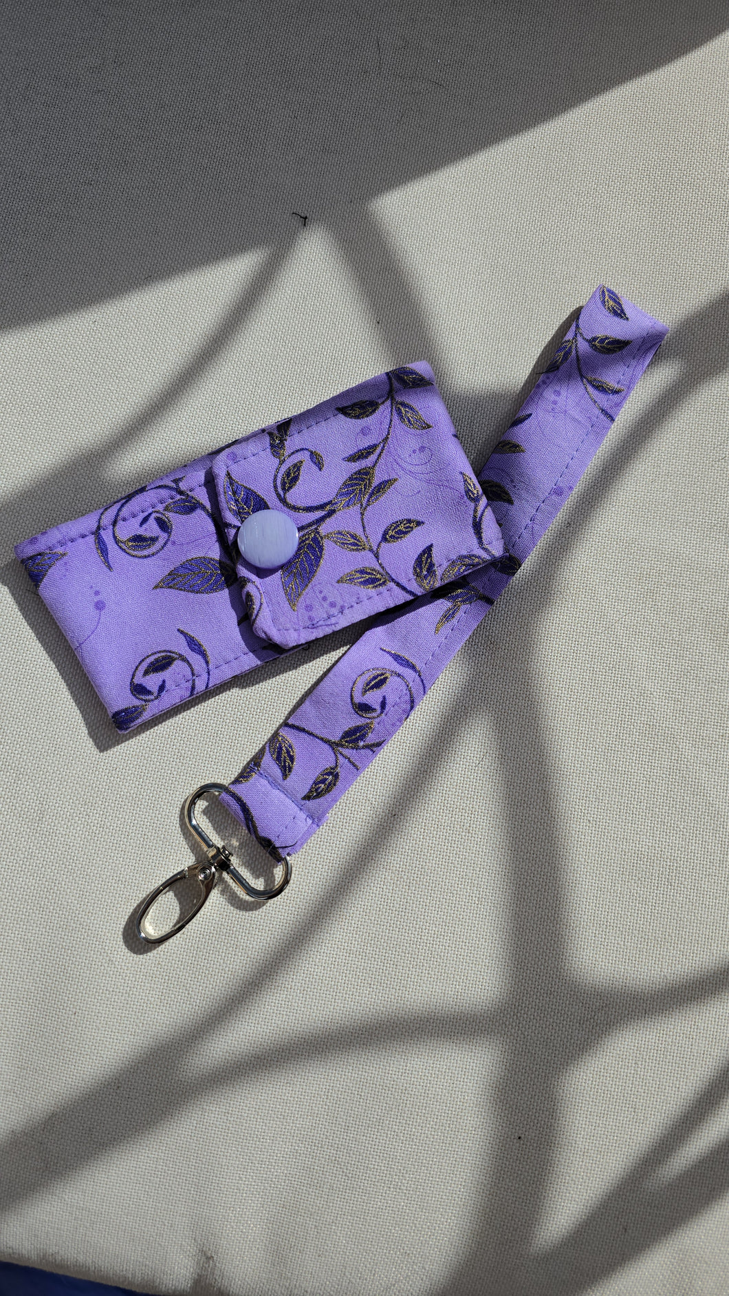 Violet leaves Drink cozie