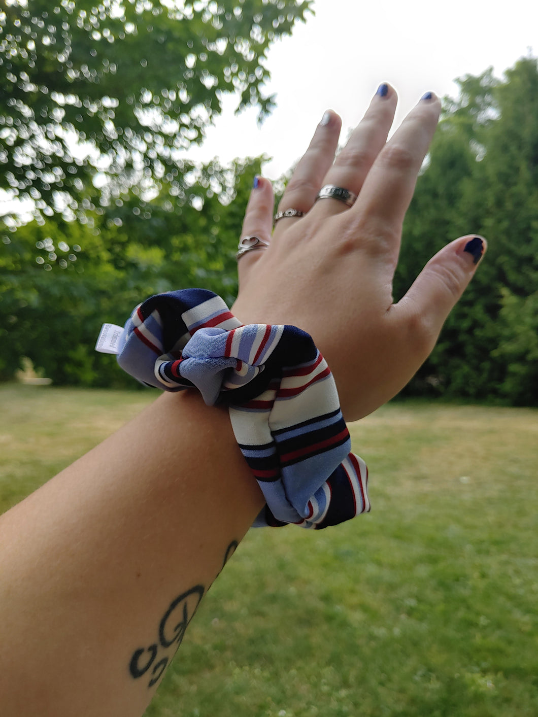 Nautical Scrunchie