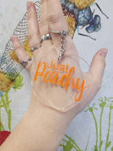 Load image into Gallery viewer, Just Peachy Key chain
